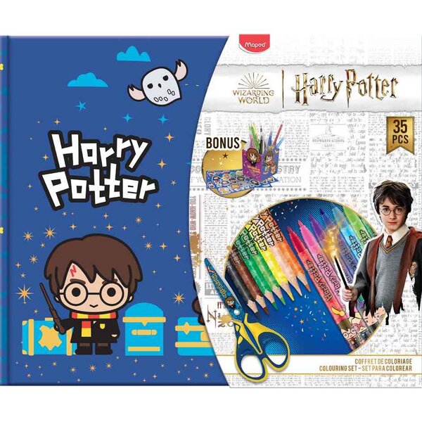 Kit de dessin HARRY POTTER  35 pièces MAPED