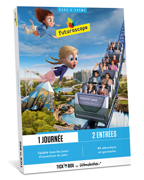 Coffret cadeau - ticketbox - futuroscope