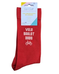 Les chaussettes de Colette Vélo boulot dodo