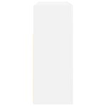 vidaXL Buffet Blanc 116 x 30 x 75 cm Bois d'ingénierie