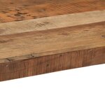 vidaXL Table basse Marron 110 x 55 x 40 cm Bois Recyclé Solide