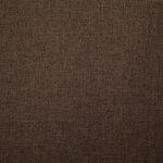 Banquette pouf tabouret meuble banc 139 cm marron polyester 3002084