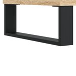 vidaXL Tables basses 2 Pièces chêne sonoma 50x46x50 cm bois d'ingénierie