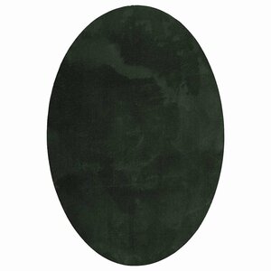 vidaXL Tapis HUARTE Vert forêt 120 x 170 cm Polyester