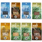 Coffret de 8 résines d'encens du Monde à brûler