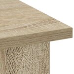 vidaXL Support de télévision Chêne Sonoma 100 x 40 x 50 cm