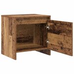 vidaXL Cabinet de chevet Bois ancien 45 x 34 x 44.5 cm