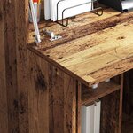 vidaXL Bureau Bois ancien 71 5 x 31 5 x 106 5 cm Bois d'ingénierie