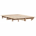 vidaXL Cadre de lit sans matelas 140x190 cm bois de pin massif