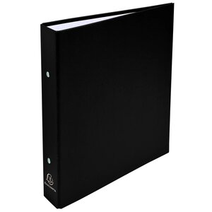 Classeur Rembordé Prolypropylène 2 Anneaux 30mm - A5 - Noir - X 20 - Exacompta