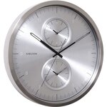Horloge ronde multiple time 50 cm