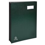 Parapheur Direction Dos A Soufflets - 12 Compartiments - Vert - Exacompta