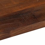 vidaXL Dessus de table 70x60x2 5 cm rectangulaire bois massif récupéré