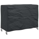 vidaXL Housse pour meubles Uni Noir 140 x 70 x 90 cm 210D