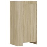 vidaXL Armoire à chaussures chêne sonoma 52x37 5x100 cm