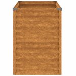 vidaXL Lit surélevé de jardin 100x50x69 cm acier corten