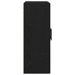 vidaXL Meuble mural Chêne noir 69 5 x 34 x 90 cm Bois d'ingénierie