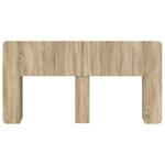 vidaXL Cabinet de Tête de Lit Chêne Sonoma Bois d'ingénierie