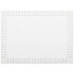 vidaXL Ensemble salon avec coussin 3 Pièces Blanc PP