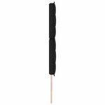 vidaXL Tête de lit Noir 180 cm tissu