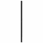 vidaXL Tête de lit chêne sonoma 200 cm bois d'ingénierie et acier