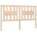 vidaXL Tête de lit 166x4x100 cm Bois massif de pin