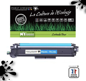 TN241 / TN245 / TN242 / TN246 - CYAN - Grande capacité