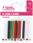 Assortiment 10 Mini Canes Animaux 50X5mm