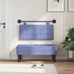 vidaXL Tête de lit suspendue Tissu