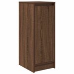 vidaXL Armoire à chaussures chêne marron 29 5x34x76 cm bois ingénierie