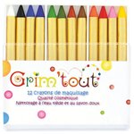 Crayons de maquillage enfant Jumbo 12 pièces