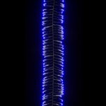vidaXL Guirlande lumineuse à LED groupées 2000 LED Bleu 17 m PVC