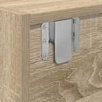 vidaXL Meuble TV Chêne sonoma 100 x 31 x 25.5 cm Bois d'ingénierie