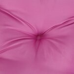 vidaXL Coussin de palette rose 70x70x12 cm tissu