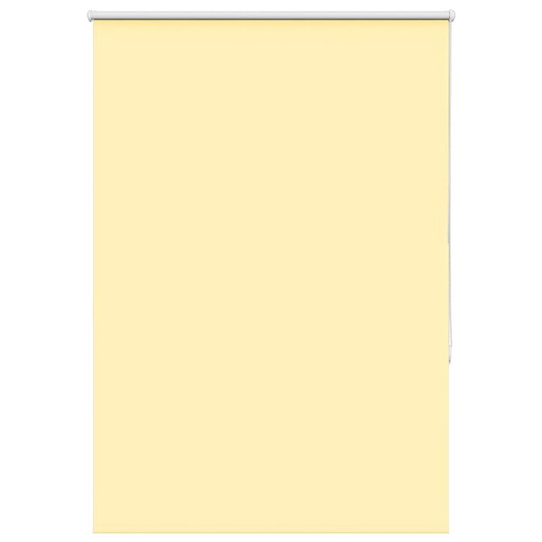 vidaXL Store enrouleur occultant jaune largeur du tissu 95 7 cm