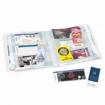 Album illustré pour collectionner les tickets  billets d'entrée.