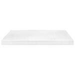 vidaXL Matelas 100x200 cm 7 zones Mousse PU 10 cm H2 H3