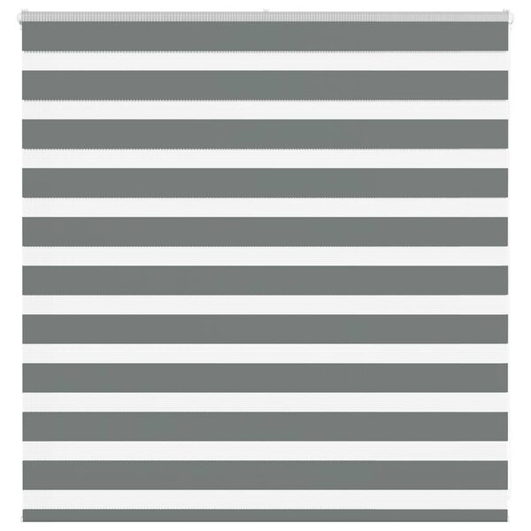 vidaXL Store zèbre gris foncé largeur du tissu 135 9 cm polyester