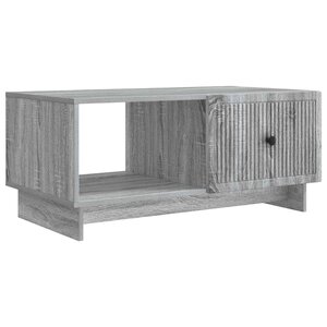 vidaXL Table basse Sonoma gris 90 x 50 x 40 cm Bois d'ingénierie