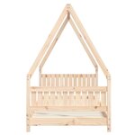 vidaXL Cadre de lit pour enfant 90x190 cm Bois de pin massif