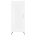 vidaXL Buffet blanc 34 5x34x90 cm bois d'ingénierie