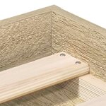 vidaXL Cadre de lit sans matelas chêne sonoma 120x200 cm