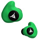 Bouchons d'oreilles moulés sur-mesure decibullz - vert