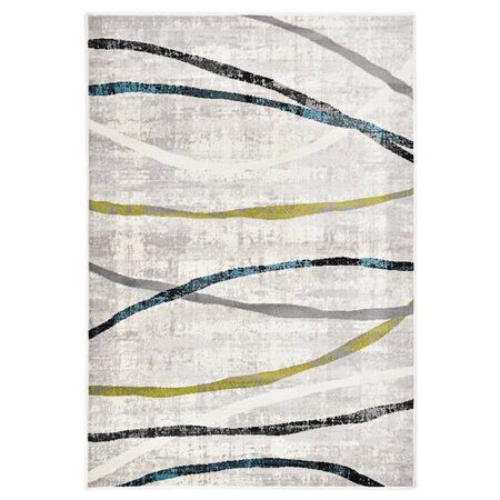 Vidaxl tapis multicolore 120x170 cm pp