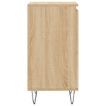 vidaXL Buffet chêne sonoma 40x35x70 cm bois d'ingénierie
