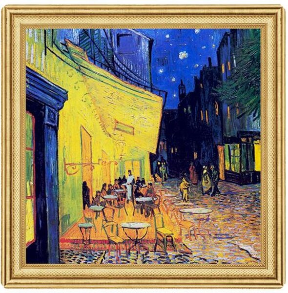 Pièce de monnaie en Argent 2 Dollars g 62.2 (2 oz) Millésime 2023 170th Anniversary Vincent van Gogh CAFÉ TERRACE AT NIGHT