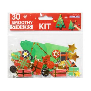 Autocollants mousse EVA - Sapin de Noël en kit