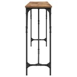 vidaXL Table Console Bois Ancien 200x29x75 cm Bois Ingénierie