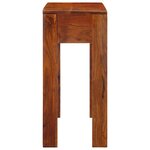 vidaXL Table console 80x35x75 cm bois massif d'acacia
