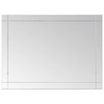 vidaXL Miroir mural 60x40 cm Verre